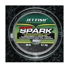 Fluokarbónová šnúra JET FISH  Super Spark 20m 20lb