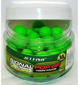 Pop-up boilies JET FISH SIGNAL-SPECIAL AMUR-VODNÍ RÁKOS 16mm