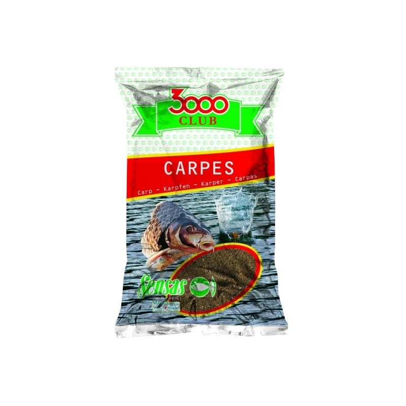 Sensas Krmivo 3000 Club Carpes Rouge (kapor červený) 1kg