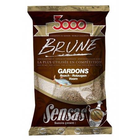 Krmivo 3000 Brune Gardons (plotica-hnedá) 1kg