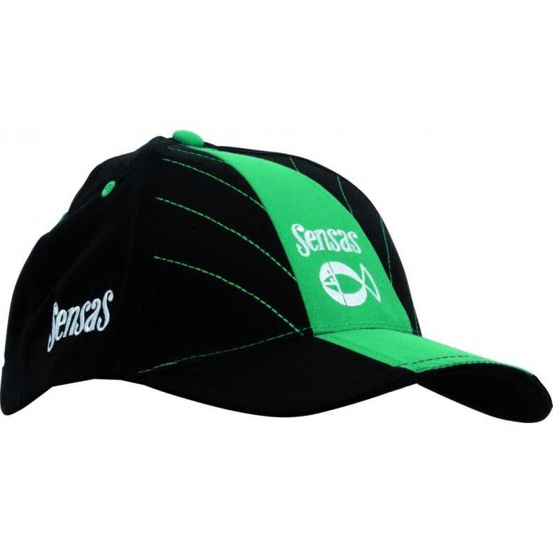 Šiltovka SENSAS Microfibre čierna/zelená