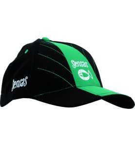 Šiltovka SENSAS Microfibre čierna/zelená
