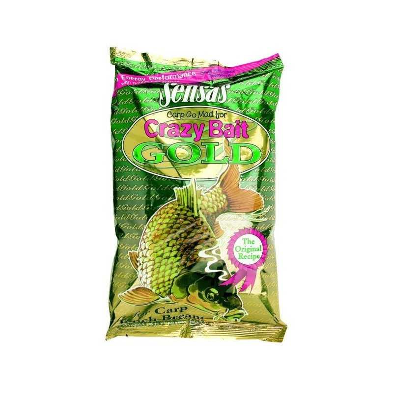 Krmivo CRAZY BAIT GOLD GREEN 1KG