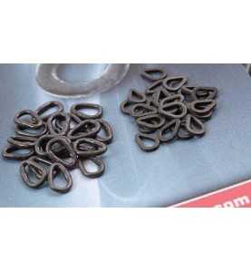 Krúžky slza veľké - tear drop ring (15ks)