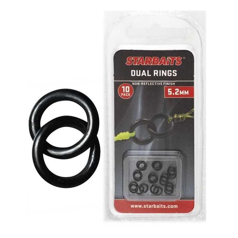 Dvojité krúžky - dual rings 5,2mm (10ks)