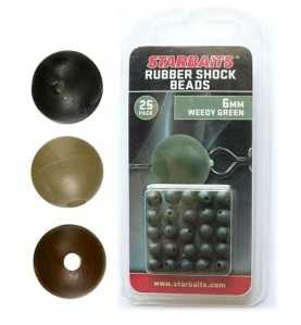 Guličky gumové - Rubber Shock Beads 4mm