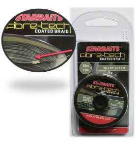 Návazcová šnúra Coated Fibre Tec zelená 20m