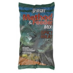 Kŕmenie Method Mix Spicy Meat 1kg