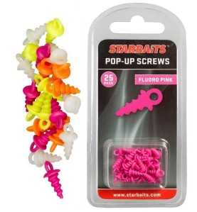 Pop Up Screws (úchyt na plávajúce boilie) 25ks