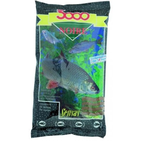 Krmivo 3000 Noire (plotica-čierne) 1kg