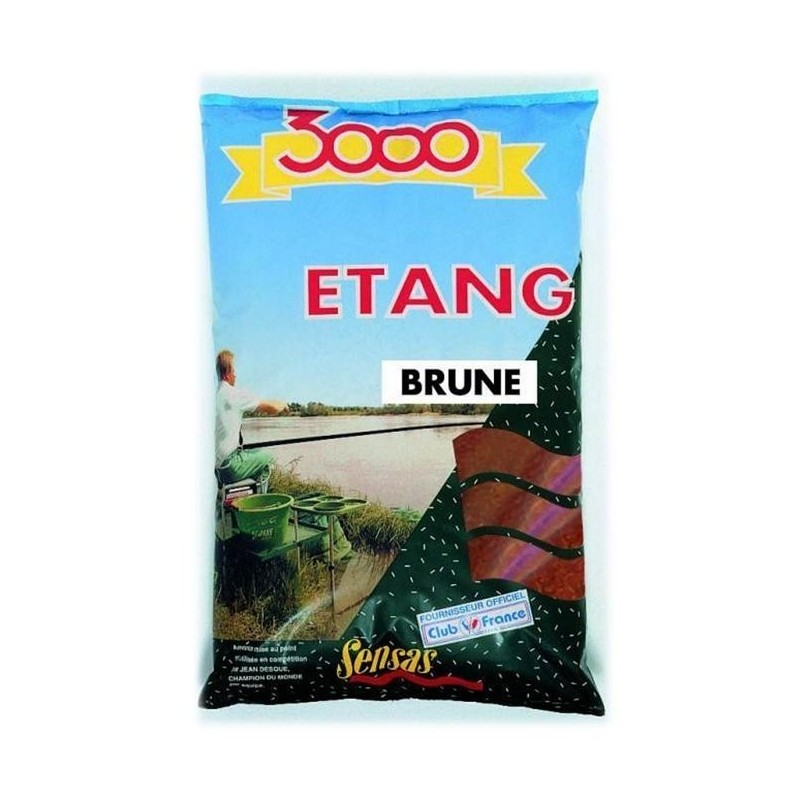 Sensas Krmivo 3000 Etang Brown (jezero-hnedé) 1kg