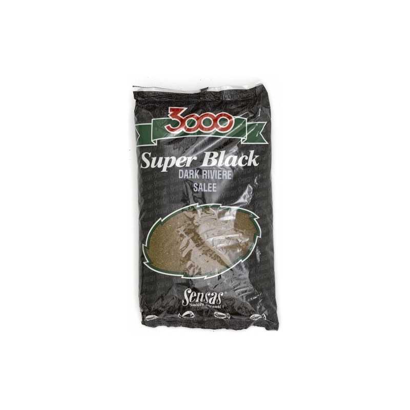 Sensas Krmivo 3000 Dark Salty Riviere (rieka-čierne-slané) 1kg