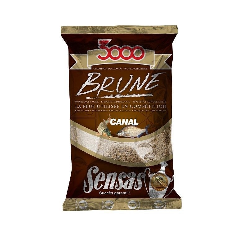 Sensas Krmivo 3000 Brune Canal (kanál-hnedá) 1kg