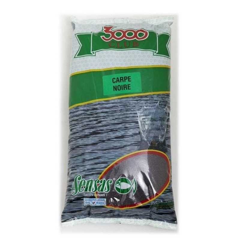 Sensas Krmivo 3000 Club Carpes Noir (kapor čierny) 1kg