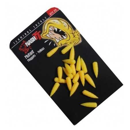 Nash Umělí červi Mutant Maggots Yellow