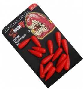 Nash Umělí červi Mutant Monster Maggots Red