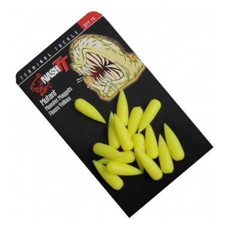 Nash Umělí červi Mutant Monster Maggots Fluoro Yellow