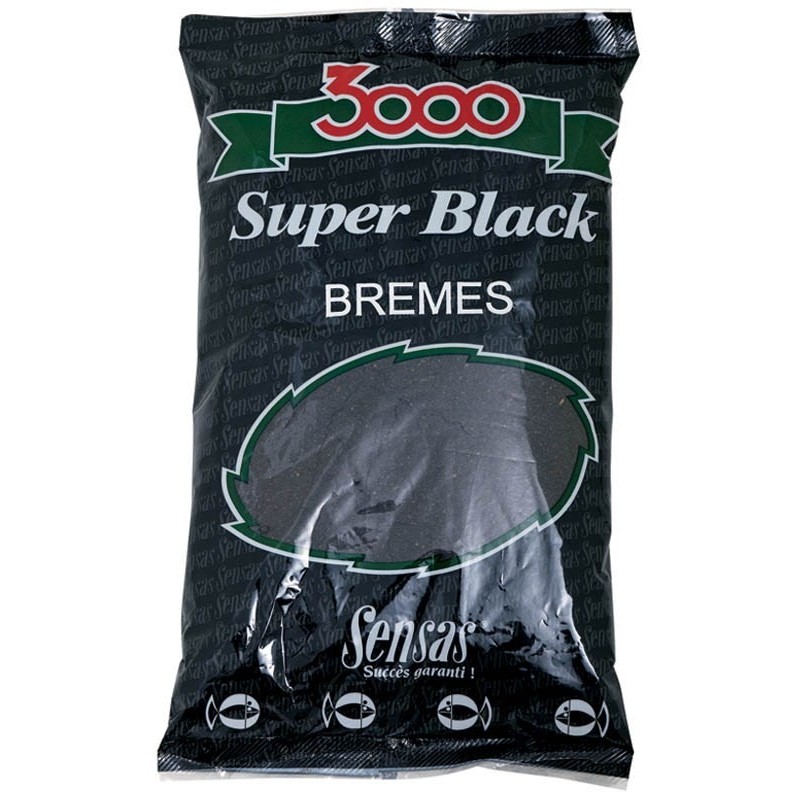 Sensas Krmivo 3000 Super Black (Pleskáč-čierne) 1kg