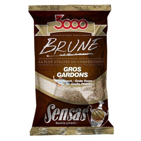 Krmivo 3000 Brune Gross Gardons (veľká plotica-hnedá) 1kg