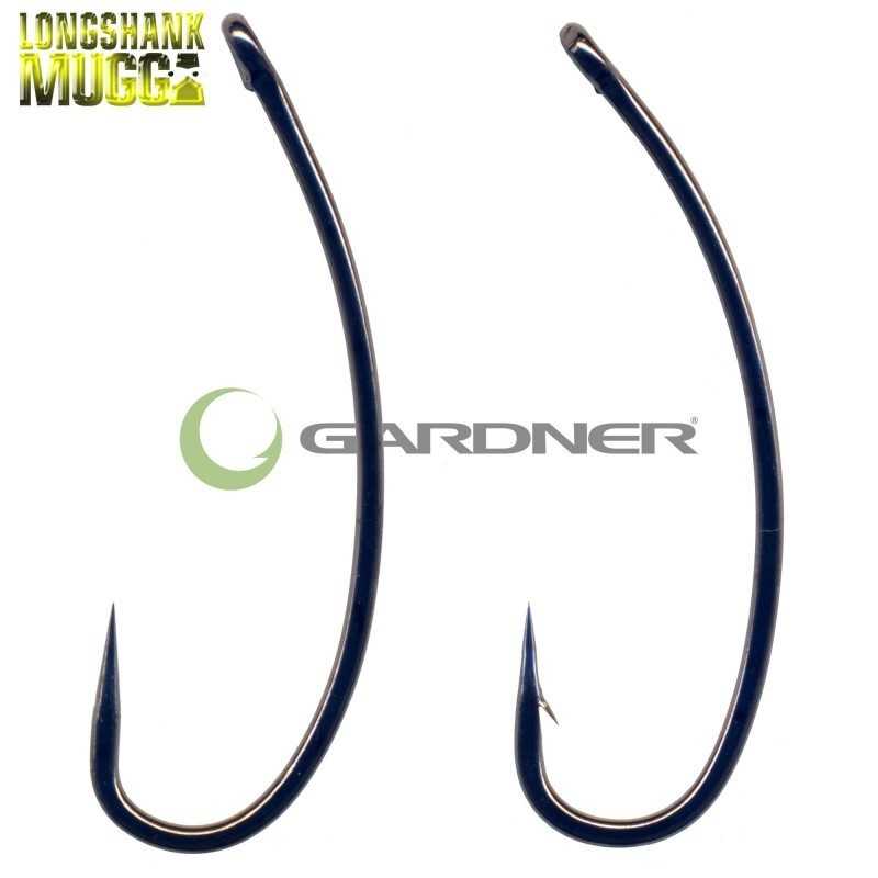 Háčiky Gardner LONG SHANK MUGGA HOOKS