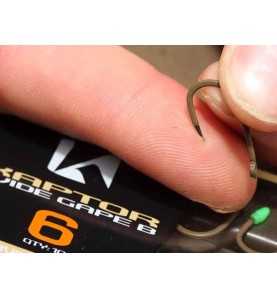 Háčik Korda Kaptor Wide Gape Zelena bez protihrotu 