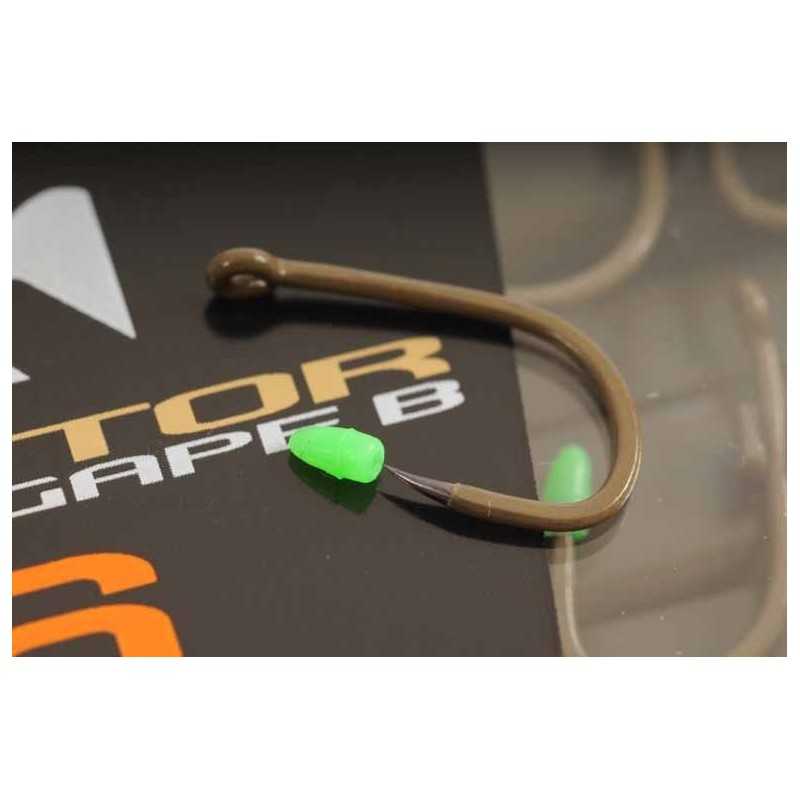 Háčik Korda Kaptor Wide Gape Zelena bez protihrotu