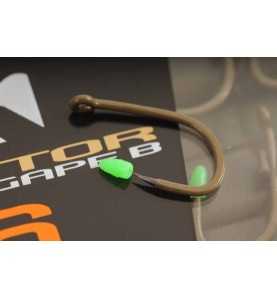 Háčik Korda Kaptor Wide Gape Hnedá bez protihrotu