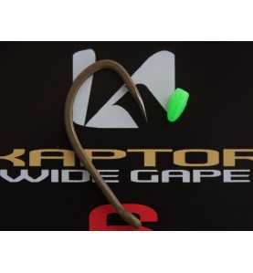 Háčik Korda Kaptor Wide Gape Zelená s protihrotom