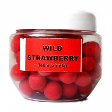 LK baits POP-UP ReStart Wild Strawberry - plávajúce boilies