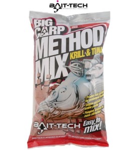 BAIT-TECH Krmítková směs Big Carp Method Mix Krill & Tuna 2kg
