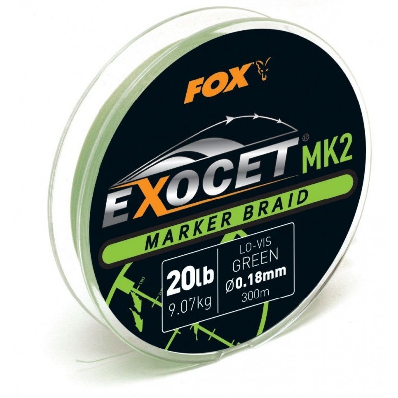 Šnúra na marker FOX Exocet MK2 Marker Braid 0,18mm 20lb 300m 