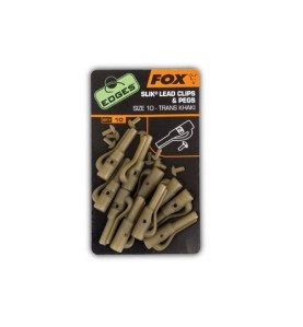 Závesy na olovo FOX EDGES Slik Lead Clip + Pegs Size 10