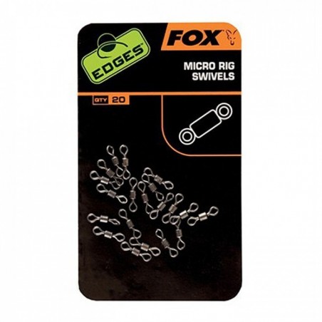 Mini Obratlík FOX EDGES Micro Rig Swivels