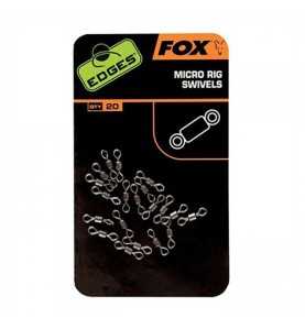 Mini Obratlík FOX EDGES Micro Rig Swivels