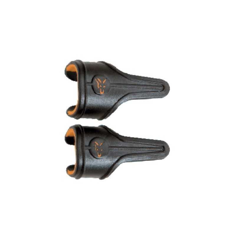 Klipy na vypínanie vlasca FOX Black Label Power Grip Line Clips Large Orange