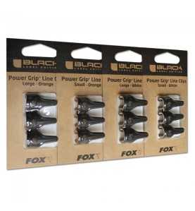 Klipy na vypínanie vlasca FOX Black Label Power Grip Line Clips Large Orange