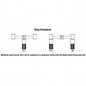 Sada skrutiek FOX Black Label Buzz Bar Conversion Kit