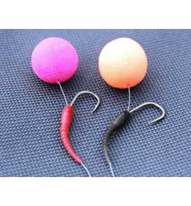 Vlasové rovnátko WORMER / 10ks farba čierna