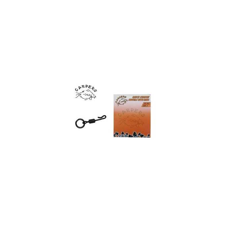 CARPERS QUICK CHANGE SWIVELS WITH RING