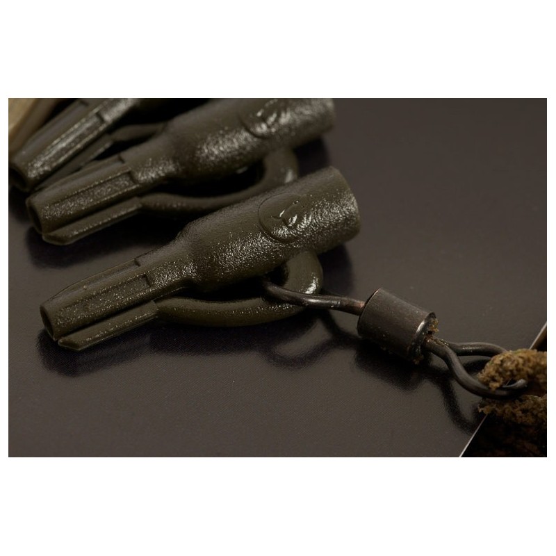 Korda Záves na olovo Quick Release Lead Clip Weed / Silt 10ks