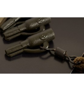 Korda Záves na olovo Quick Release Lead Clip Weed / Silt 10ks