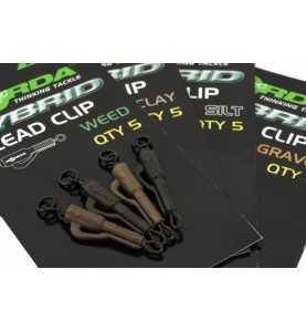 Korda Záves na olovo Hybrid Lead Clip Gravel 5ks