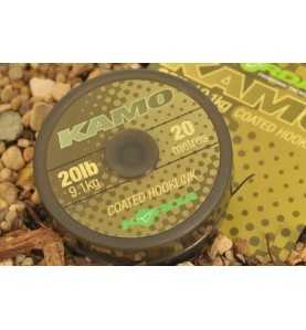 Korda Ztužená šňůrka Kamo Coated Hooklink 80lb 20m