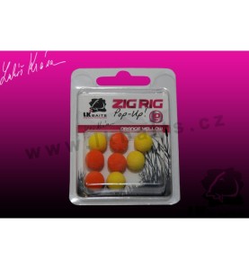 LK Baits ZIG RIG Pop–Up 10 Mm – Orange/Yellow