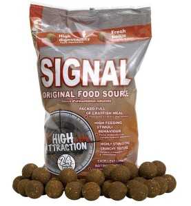Starbaits Signal - Boilies potápavé 2,5kg 20mm