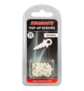 Pop Up Screws (úchyt na plávajúce boilie) 25ks