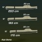 Starbaits Housses Individuelles (obal na 1prut 3,9m)