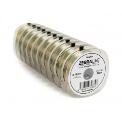 Vlasec Delphin Zebra Line /sv. oliva, 200m 0,25mm 8,5lbs