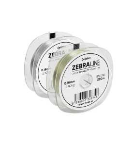 Vlasec Delphin Zebra Line /sv. oliva 100m 0,40mm 21,3lbs