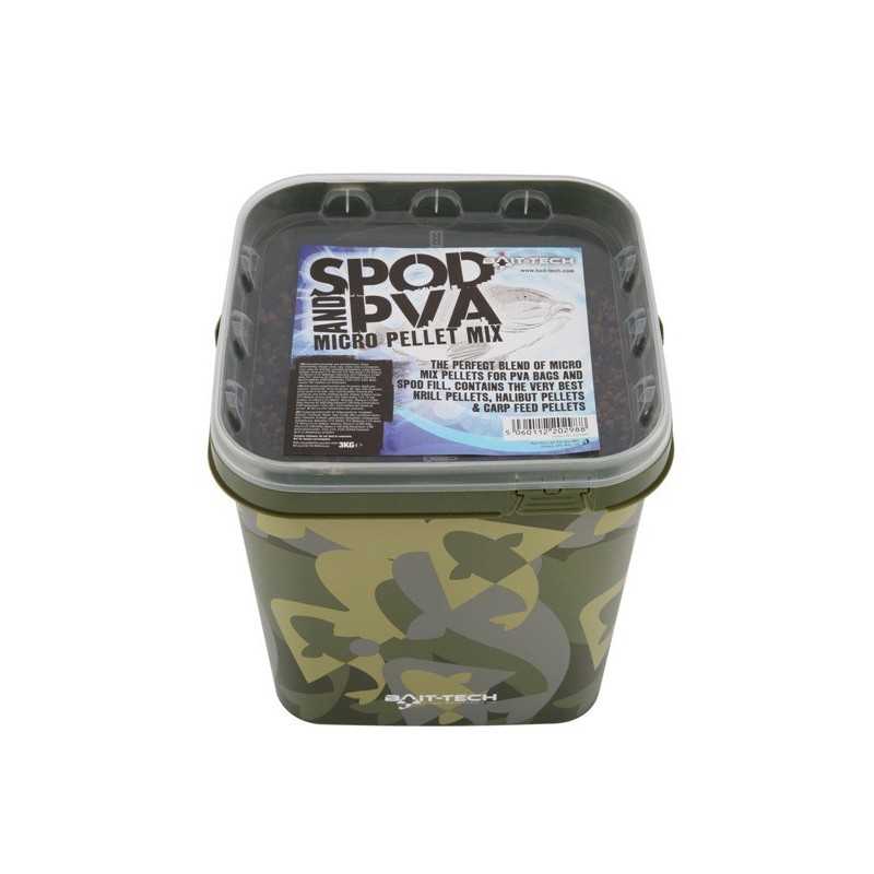 Peletový mix (vedro) Spod & PVA Micro Pellet Mix 3kg